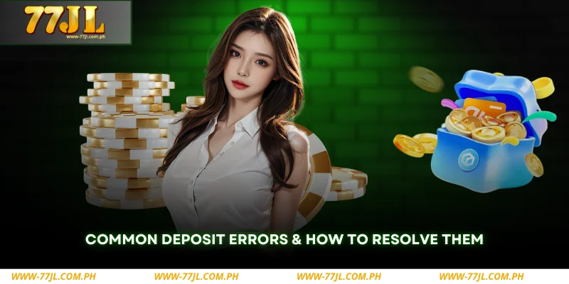common deposit errors and simple solutions for online casino users