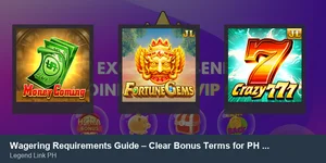 Wagering Requirements Guide – Clear Bonus Terms for PH Players